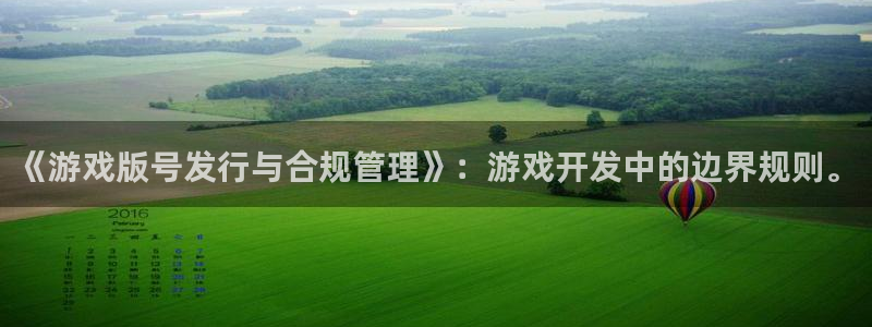 陕西蓝图娱乐官网子文化创意干啥的：《游戏版号发行与合规管理》：游戏开发中的边界规则。